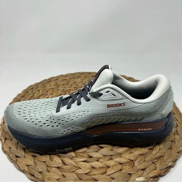 BROOKS Adrenaline GTS 24 Running Shoes Mercury Ebony Copper Size 8 Women's - Picture 2 of 9